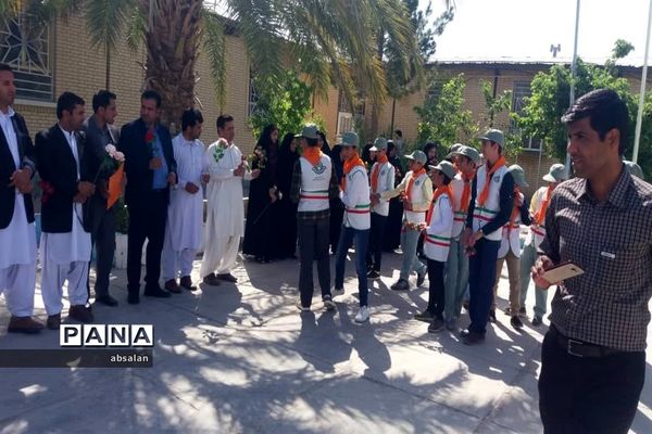 اجرای مراسم سپاس معلم در شهرستان خاش