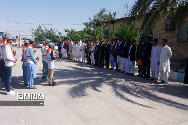 اجرای مراسم سپاس معلم در شهرستان خاش