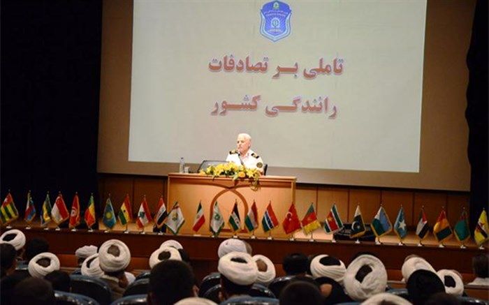 حضور رییس پلیس راهور ناجا در جمع مبلغان فرهنگ ترافیک در قم