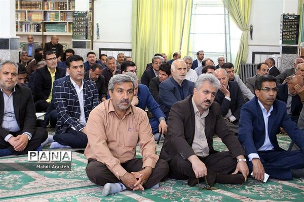 جلسه یادبود فرهنگیان مرحوم شده در شهرستان بیرجند