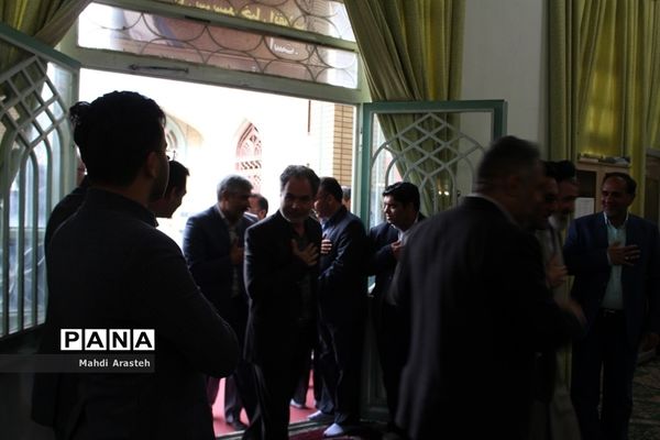 جلسه یادبود فرهنگیان مرحوم شده در شهرستان بیرجند