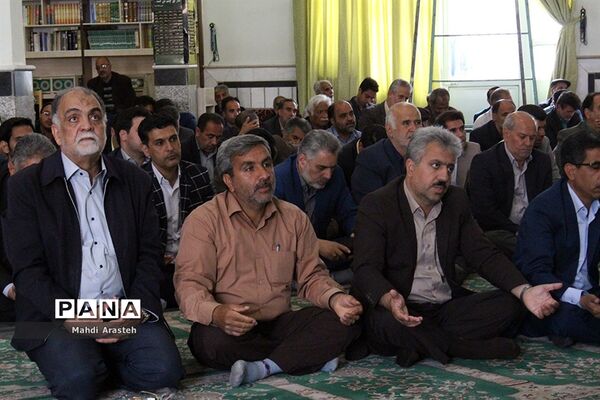 جلسه یادبود فرهنگیان مرحوم شده در شهرستان بیرجند