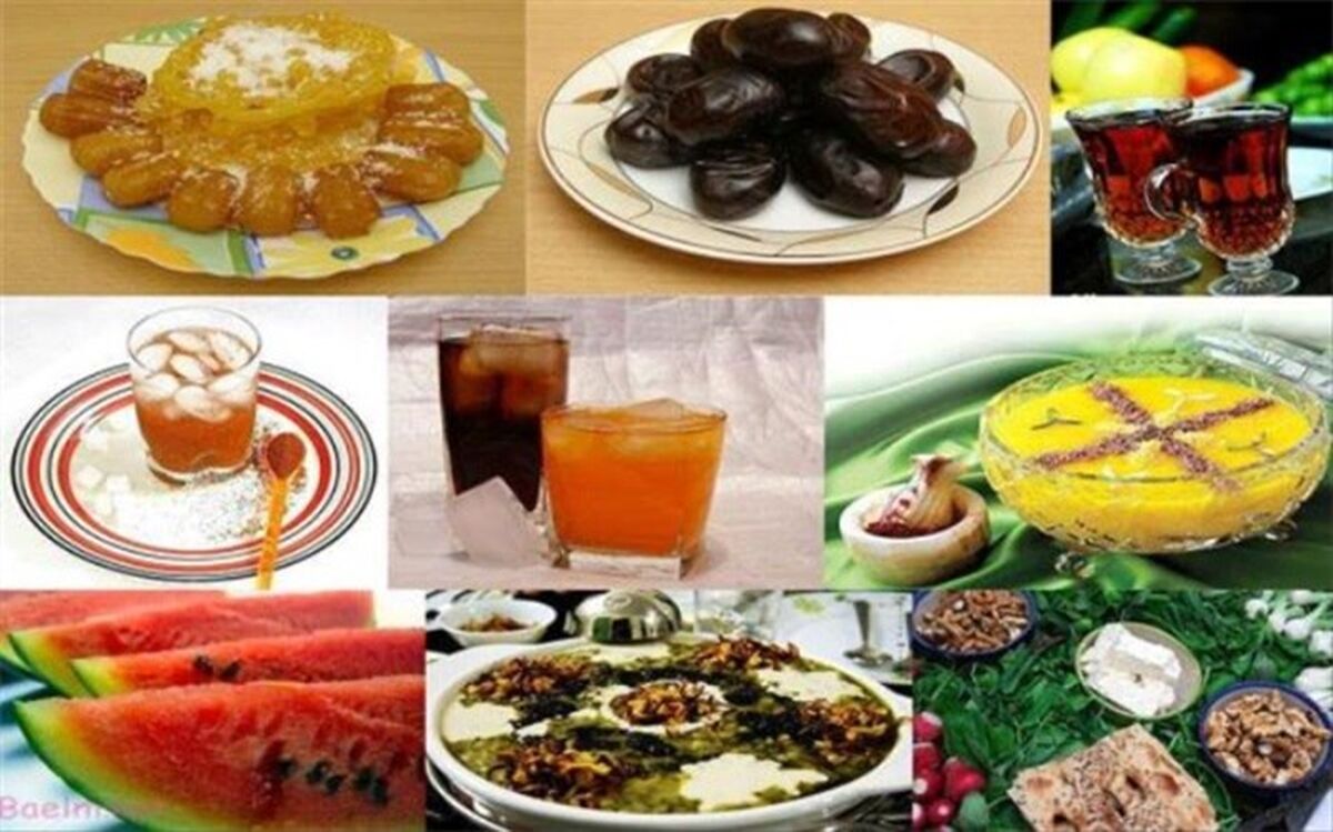 غذاهای مفید برای سحر و افطار