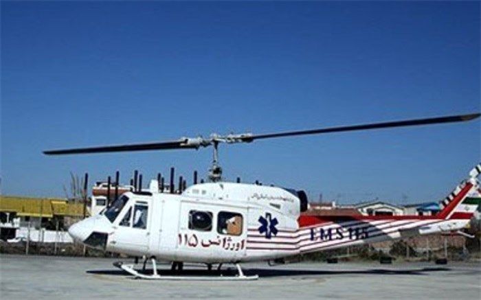 رییس سازمان اورژانس استان بوشهر: برای نجات جان بیماران بالگرد اورژانس هوایی دو بار در یک روز به پرواز درآمد