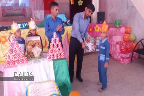 جشن الفبای دانش‌آموزان کلاس اولی در لالی