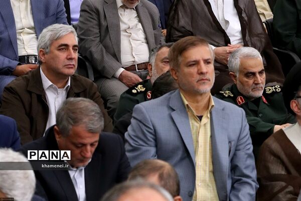 دیدار مسئولان نظام با مقام معظم رهبری