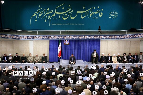 دیدار مسئولان نظام با مقام معظم رهبری