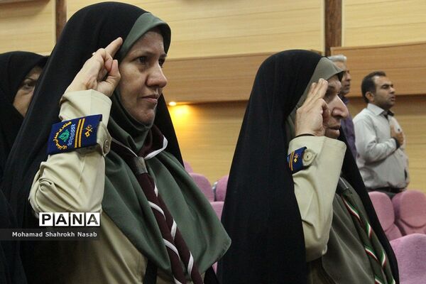 آیین سپاس مربی در ناحیه 3 اهواز
