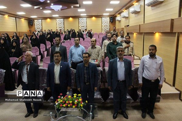 آیین سپاس مربی در ناحیه 3 اهواز