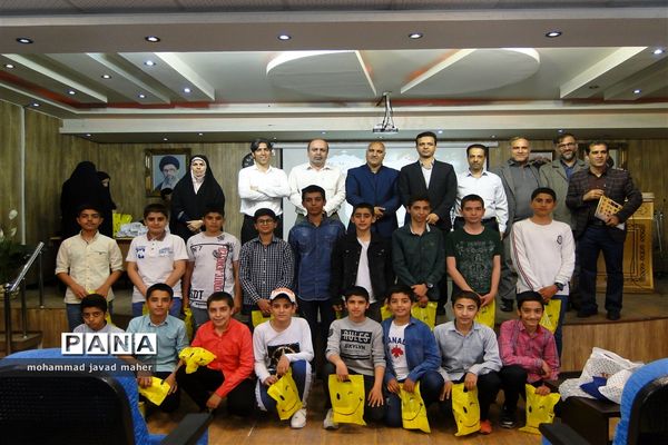 اختتامیه مسابقات فرهنگی و هنری ویژه مقطع متوسطه دوره اول در شهرقدس