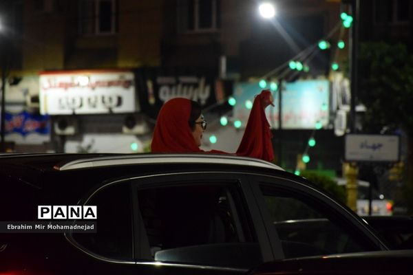 شادی پرسپولیسی‌های بابل برای  قهرمانی در لیگ برتر