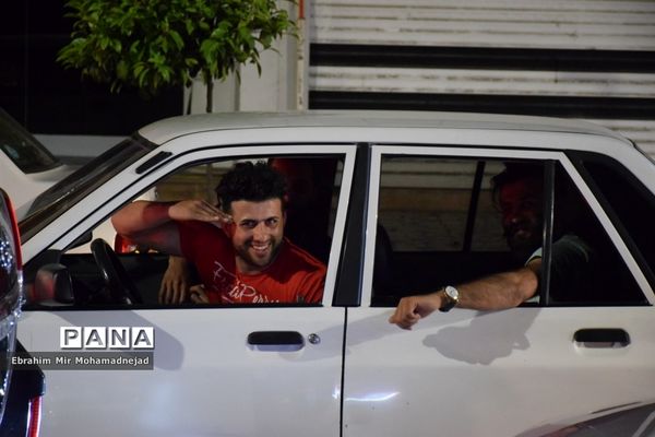 شادی پرسپولیسی‌های بابل برای  قهرمانی در لیگ برتر