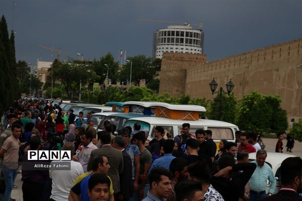 خودنمایی  فولکس واگن ها در شیراز