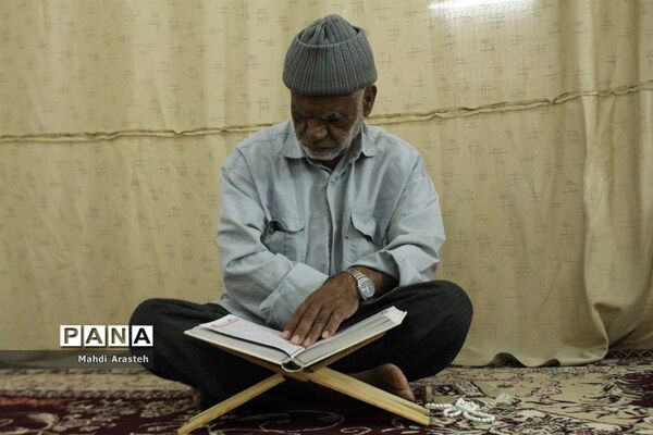 مراسم ترتیل خوانی قرآن در مسجد جامع شهرستان خوسف خراسان جنوبی