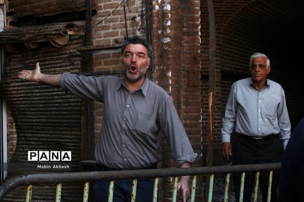 بازدید مدیران ارشد بیمه کشور و  نماینده مردم تبریز،  اسکو و آذرشهر از بازار تبریز