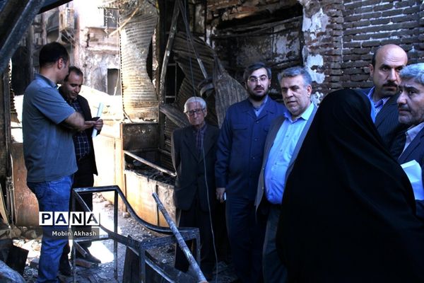 بازدید مدیران ارشد بیمه کشور و  نماینده مردم تبریز،  اسکو و آذرشهر از بازار تبریز