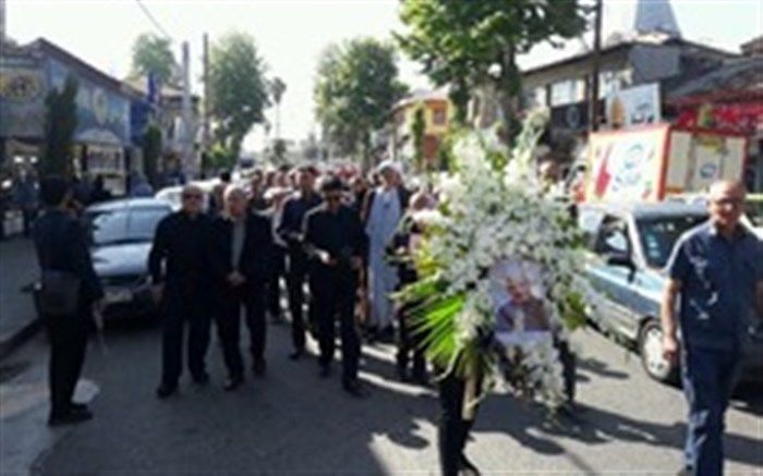 تشییع و خاکسپاری مرحوم عبدالرحمان عمادی