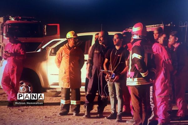 انفجار خط لوله نفت امیدیه -اهواز