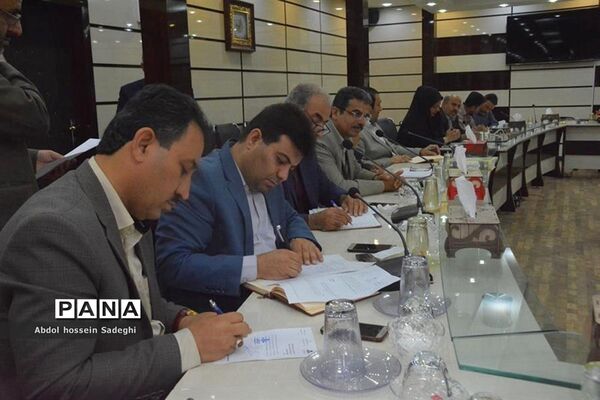 جلسه ستاد اوقات فراغت آموزش و پرورش استان بوشهر