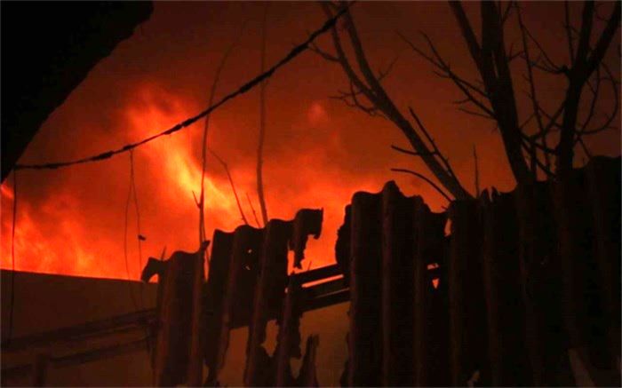 آتش‌سوزی بازار تبریز به طور کامل مهار شد