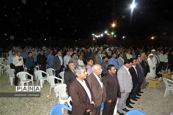 مراسم گرامیداشت هفته معلم درشهرستان خنج
