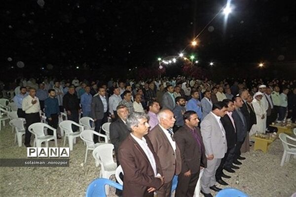 مراسم گرامیداشت هفته معلم درشهرستان خنج