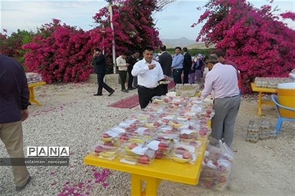 مراسم گرامیداشت هفته معلم درشهرستان خنج