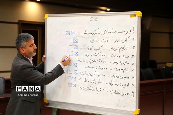 انتخابات هیات رئیسه شورای روابط عمومی شهرستان ساری
