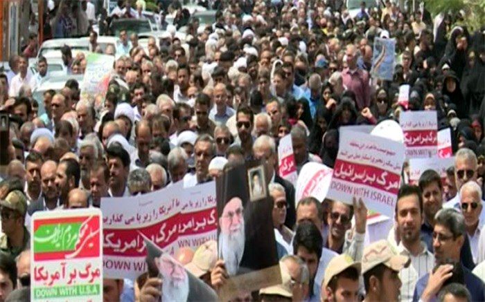 حمایت نماز گزاران بوشهری از بیانیه شورای امنیت ملی