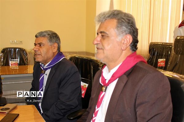 حضور رئیس آموزش و پرورش پیربکران در سازمان دانش آموزی اصفهان