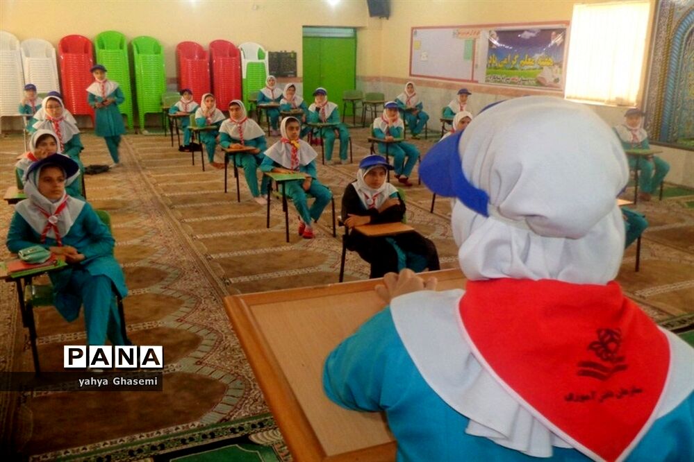 مراسم بزرگداشت سالروز تاسیس سازمان دانش آموزی در دبستان شهید دهقانی شبانکاره-2
