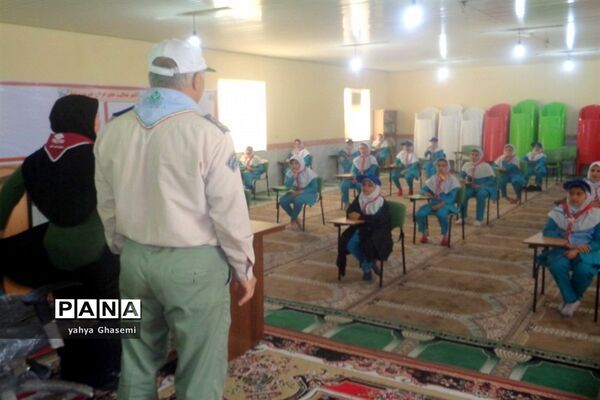 مراسم بزرگداشت سالروز تاسیس سازمان دانش آموزی در دبستان شهید دهقانی شبانکاره-2