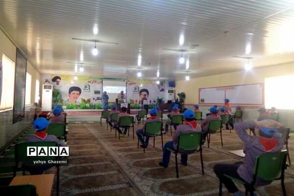 مراسم بزرگداشت سالروز تاسیس سازمان دانش آموزی در دبستان شهید قلی زاده  شبانکاره-1