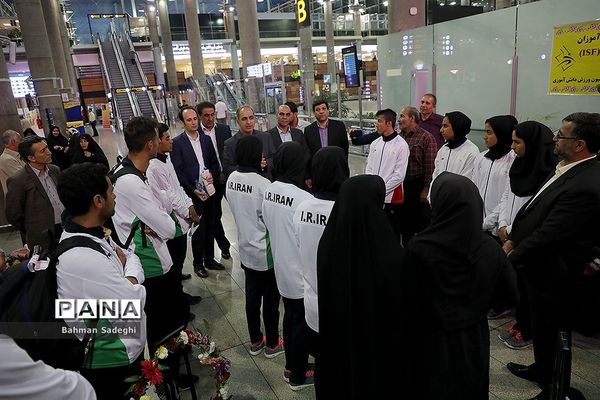 بازگشت تیم ملی دو و‌ میدانی دانش‌آموزان از مسابقات جهانی کرواسی