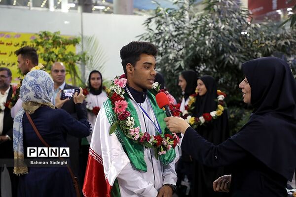 بازگشت تیم ملی دو و‌ میدانی دانش‌آموزان از مسابقات جهانی کرواسی