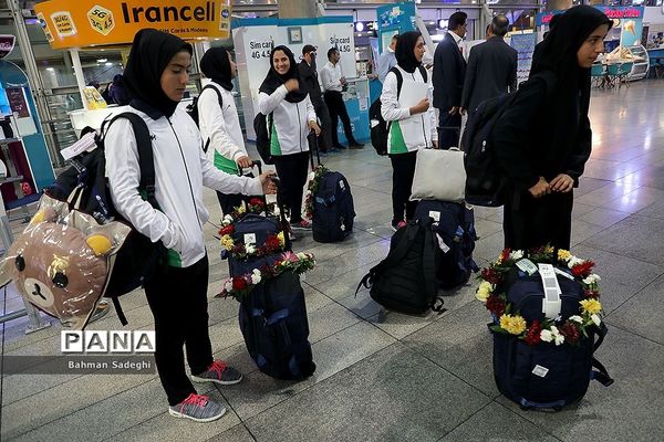 بازگشت تیم ملی دو و‌ میدانی دانش‌آموزان از مسابقات جهانی کرواسی