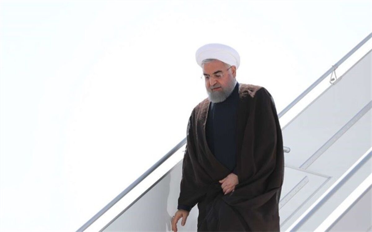 روحانی وارد شهرستان ماکو شد
