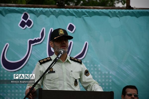 رژه ناجیان غریق و عوامل امداد و نجات در بابلسر