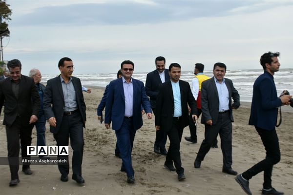 رژه ناجیان غریق و عوامل امداد و نجات در بابلسر