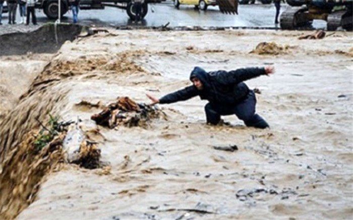 جان باختن دو کودک  در اثر جاری شدن سیلاب
