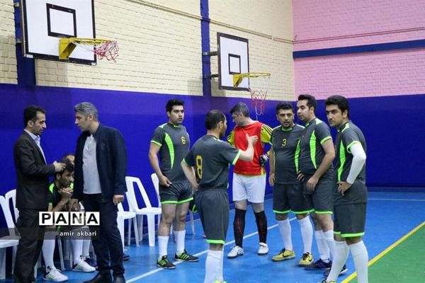 مسابقات فوتسال جام رمضان کارکنان ستادی اداره‌کل آموزش و پرورش آذربایجان غربی