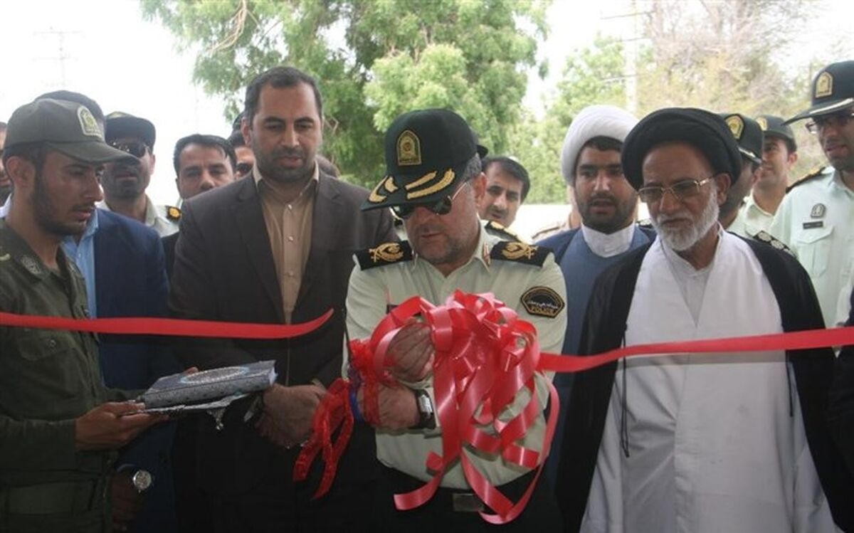 بهره برداری از دومین کلانتری شهرستان میناب