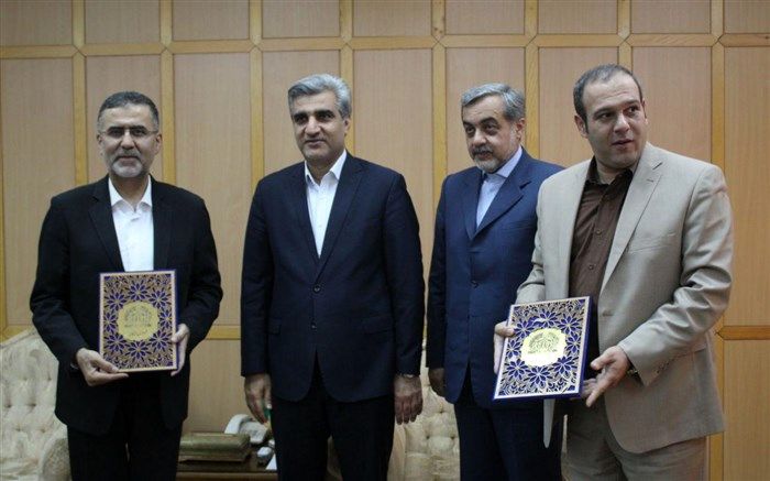 امضاءتفاهم نامه بین دبیرکل کمیسیون یونسکو و شهردار لاهیجان