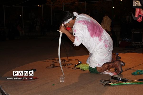 مراسم تعزیه خوانی  درشهرستان بیرجند
