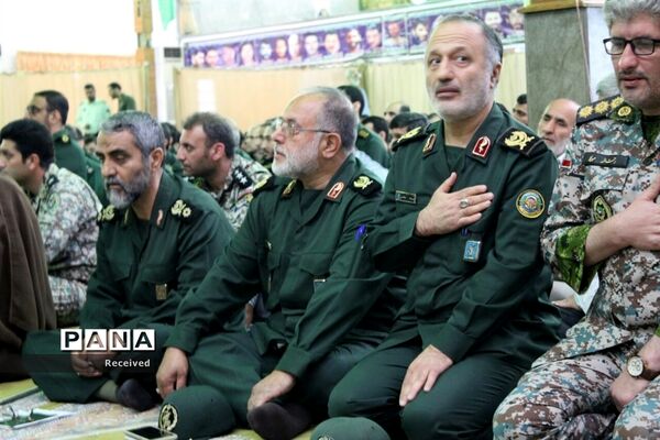صبحگاه مشترک قرآنی نیروهای مسلح مازندران