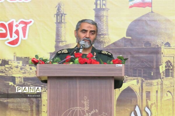 صبحگاه مشترک قرآنی نیروهای مسلح مازندران