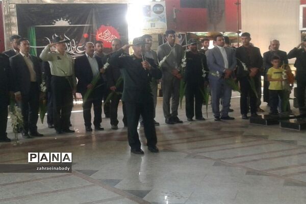 مراسم گلباران مزار شهدا گرامیداشت سالروز آزادسازی خرمشهردر ملارد