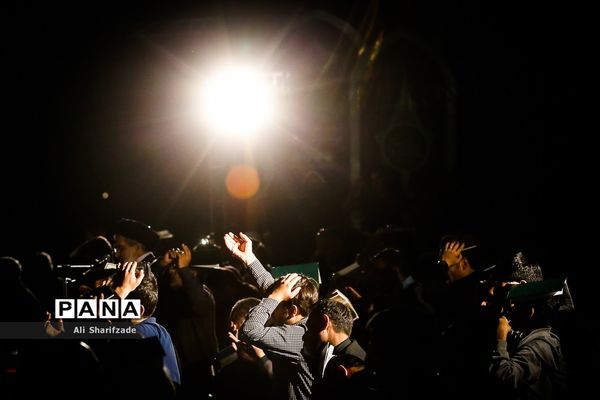 مراسم احیا شب نوزدهم ماه مبارک رمضان در مقبره الشهدای چیتگر