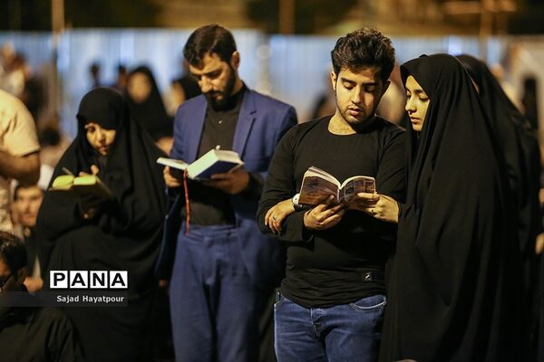 مراسم احیاء ویژه شب 19 ماه رمضان  در حرم حضرت معصومه (س)
