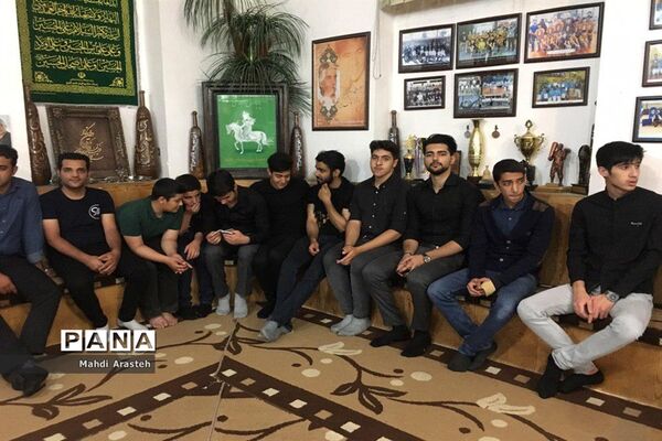 مراسم شب احیا در زور خانه مالک اشتر بیرجند